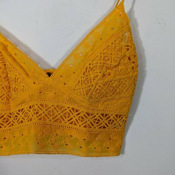 FREE PEOPLE INTIMATELY Carina Bralette Mango - Picture 3 of 8